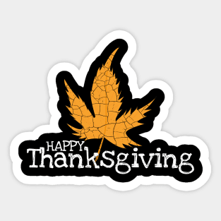 Happy Thanksgiving Sticker